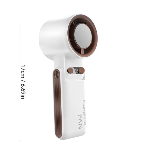 Fans Ice Compress Handheld Fan Semiconductor High-speed USB Fan Portable Folding Small Wind 1