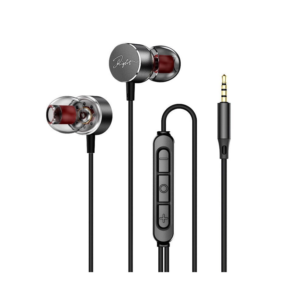 Wired Earbuds With Mic 10Mm Pu Driver Noise-Isolating 902370254031