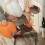 Sheer Curtains Wood Texture Gnomes Pattern 52x96 Inch 2 5