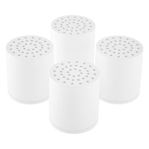 Shower Filter Replacement Cartridge pH Balanced 4-Pack