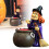 Φιγούρα Μάγισσας για το Halloween με Καζάνι – Ρητίνη με Στοιχειωμένη Διακόσμηση για 2