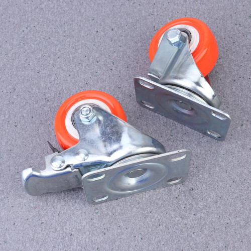 Rodas para Carrinhos, Metal Reforçado, 4 Peças, 2 Polegadas 1