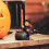 Φιγούρα Μάγισσας για το Halloween με Καζάνι – Ρητίνη με Στοιχειωμένη Διακόσμηση για 5