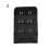 5Pcs Breathable Women 3 Rows 2 Hooks Bra Strap Extender Soft Back Band Extension 6
