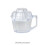 Manual Fruit Squeezer Hand Press Juicer 14x12x11cm 2