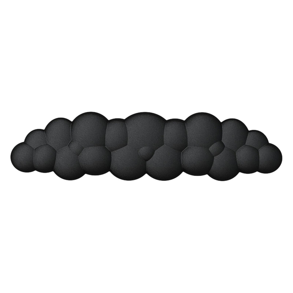 Keyboard Holder Mat Support Pad Mouse Wrist Rest For Office Work Home Gaming Black 9327961877399
