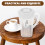 White PP Water Pitcher with Lid for Home Use Ergonomic Handle 2
