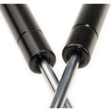 2X Rear Window Glass Lift Supports Assembly, Compatible with Cadillac Escalade, Chevy Tahoe/Suburban, GMC Yukon/Yukon XL – 11.54" Compressed, Black