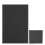 Dark Grey Graphite Felt Insulation 2 Sheets 3.9x3.9x0.2in 1