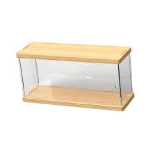 Collectibles Toy Display Case Showcase Clear Acrylic 30x10x14cm for Home Storage