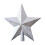 Christmas Tree Topper Glittering Star 8 Inch Silver 2