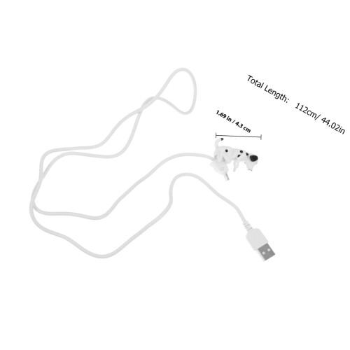 1Câble De Chargement Drôle Chien Robuste USB 1