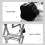 Lab Jack Scissor Stand 4" x 4" Adjustable 1.7–6" 5 kg 5