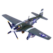 1:72 WWII US P 51B Mustang Diecast Airplane Model 358th Air Wing 355 Squadron Gift for Plane Enthusiasts