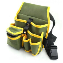 Adjustable Electrician Tool Belt Waist Bag, Heavy-Duty Canvas Work Pouch – Compatible with Electrician Tools