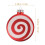 Christmas Tree Pendant Decorations White Plastic 4Pcs 2