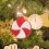 Christmas Tree Pendant Decorations White Plastic 4Pcs 3