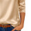 Blus med draperad halsringning, 3/4-ärm, enfärgad 5
