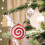 Christmas Tree Pendant Decorations White Plastic 4Pcs 6