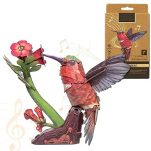 DIY Bird 3D Puzzle Kit with Call Sound, Kraft Paper Animal Model – Educational Toy & Home Decor Gift for Adults & Teens
