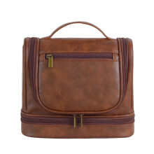 Men's Travel Wash Bag Spacious Toiletry Organizer Business Cosmetic Tote Durable Portable Home Textile Storage Accessory
