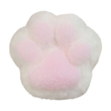 Cute Cat Paw Shaped Soft Plush Pillow Cushion for Home Decor, Office Chair, Car Seat, Kids Room, Gift Idea Pink
