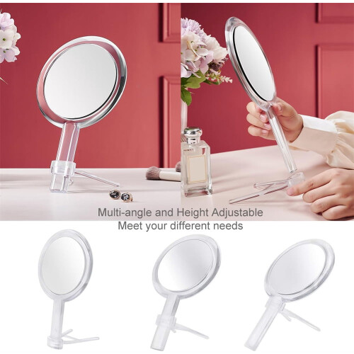 Triani Double-Sided Makeup Mirror 10X Magnification Round 2