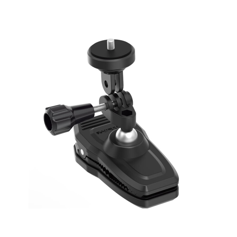 360 Magnetic Backpack Clip Mount For Action Cameras Â Adjustable Rotatable Clamp, Compatible With Gopro 12, Insta360 Go 3S, One X3, Action 4 9327961878099
