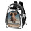 3D Printed Transparent Backpack for Comics & School – Waterproof, Multi-Functional, Back-to-School Gift 2