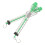 Yellow Mechanical Spring Scale with Stainless Steel Hook 2 4
