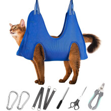 Dog Grooming Kit with Hammock Harness Nail Clippers