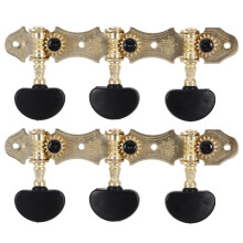 Classical Guitar Tuners 3L Set – Vintage-Style Tuning Keys, Precise Peg Replacement, Compatible with Classical Guitars