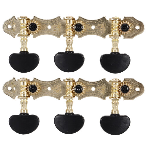 Classical Guitar Tuners 3L Set – Vintage-Style Tuning Keys, Precise Peg Replacement, Compatible with Classical Guitars