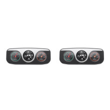 FRCOLOR 2pcs Portable Digital Auto Car Compass Thermometer Hygrometer for Boat Truck Auto