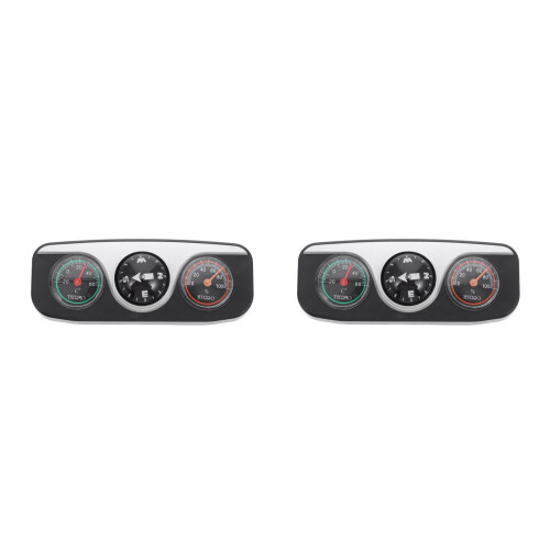 FRCOLOR2pcs Φορητό Ψηφιακό Θερμόμετρο Πυξίδας Αυτοκινήτου για Αυτοκίνητο, Υγρόμετρο
