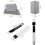 Magic Window Track Cleaner, Window Groove Cleaning Brush Tools Set 4