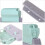 Magic Window Track Cleaner, Window Groove Cleaning Brush Tools Set 5