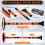 Car Ice Scraper with Extendable Snow Brush 43 inch 7