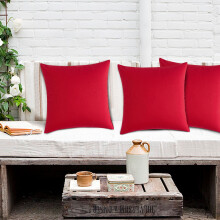 Throw Pillow Covers,Standard Size Outdoors Waterproof Pillowcase Pillow Cover With Zipper Soft Body Pillow Protector
