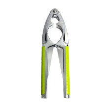 Nut Cracking Tools 15.5*4.1in Silver Green Walnut Opener for Non-slip Grip in Home Use