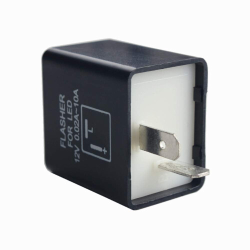 12V0.02A-10A2-Pin CF-12Αυτόματο ηλεκτρονικό ρελέ φλας LED για γρήγορη υπερ-λάμψη φλας 1