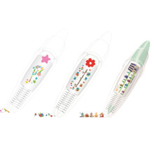 Decorative Pen with Animal Design and Lace Tape