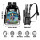 3D Printed Transparent Backpack for Comics & School – Waterproof, Multi-Functional, Back-to-School Gift 3