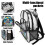 3D Printed Transparent Backpack for Comics & School – Waterproof, Multi-Functional, Back-to-School Gift 4