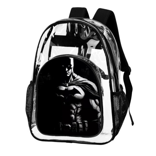 3D Printed Transparent Backpack for Comics & School – Waterproof, Multi-Functional, Back-to-School Gift 1