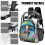 3D Printed Transparent Backpack for Comics & School – Waterproof, Multi-Functional, Back-to-School Gift 5