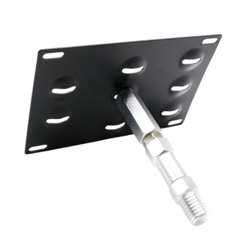Tow Hook License Plate Bracket High Performance European License Plate Frame 1