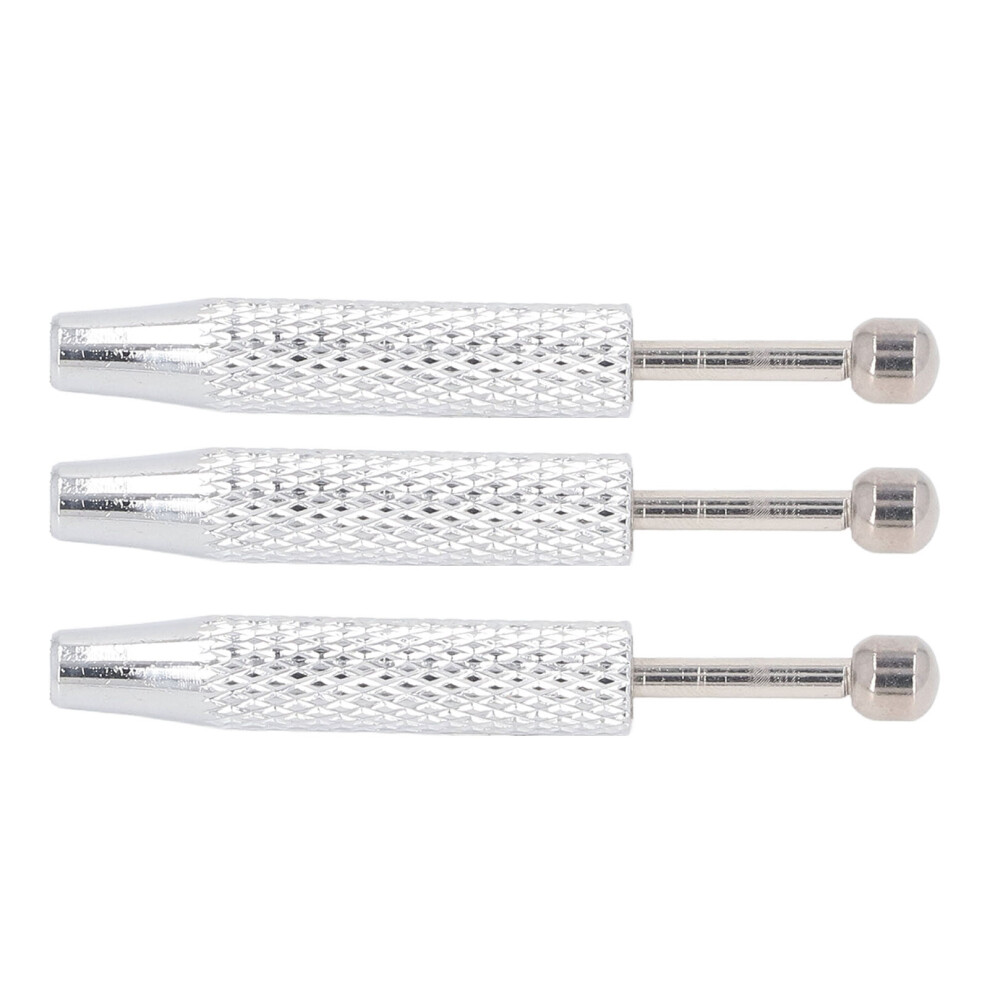 3pcs Alloy Piercing Ball Grabber Tool 6.2cm Short Claw Tweezers