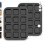 Non-Stick Pan Clearance, 12 Cup Square Baking Pan Non Stick Baking Pan Bread Plaid Cake Baking Tools 2