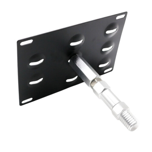 Tow Hook License Plate Bracket High Performance European License Plate Frame 2